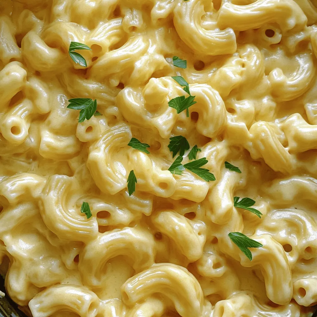 Um die perfekte Instant Pot Mac & Cheese zu machen, brauchst du einige einfache Zutaten. Du benötigst 1 Pfund Ellbogen-Makkaroni, 4 Tassen Hühner- oder Gemüsebrühe, 2 Esslöffel ungesalzene Butter, sowie Knoblauch- und Zwiebelpulver. Dazu kommt ein Teelöffel Dijon-Senf, 2 Tassen scharfen Cheddar, 1 Tasse Mozzarella und 1/2 Tasse Frischkäse. Vergiss nicht, Salz und Pfeffer nach Geschmack hinzuzufügen.