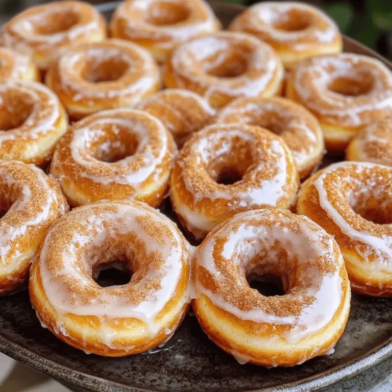 Um den perfekten Teig für die Buttery Cinnamon Roll Doughnuts zu machen, sind frische Zutaten wichtig.