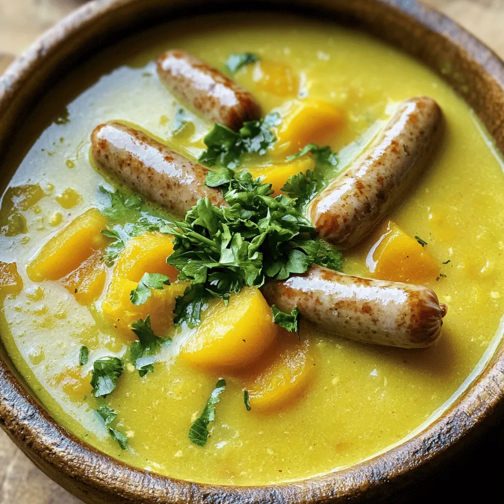 Um eine leckere Slow Cooker Kartoffelsuppe zu zaubern, brauchen wir einige einfache Zutaten. Du benötigst 800 g Kartoffeln, 300 g Würstchen, eine große Zwiebel, zwei Karotten und zwei Selleriestangen. Knoblauch, Gemüsebrühe, getrockneten Thymian, Paprika und Lorbeerblätter sind ebenfalls wichtig. Vergiss nicht die Sahne für die Cremigkeit und frische Petersilie zum Garnieren.