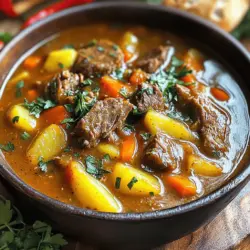 Ein authentisches deutsches Gulasch ist reich, herzhaft und voller Geschmack. Es gibt einige wichtige Zutaten, die es besonders machen.