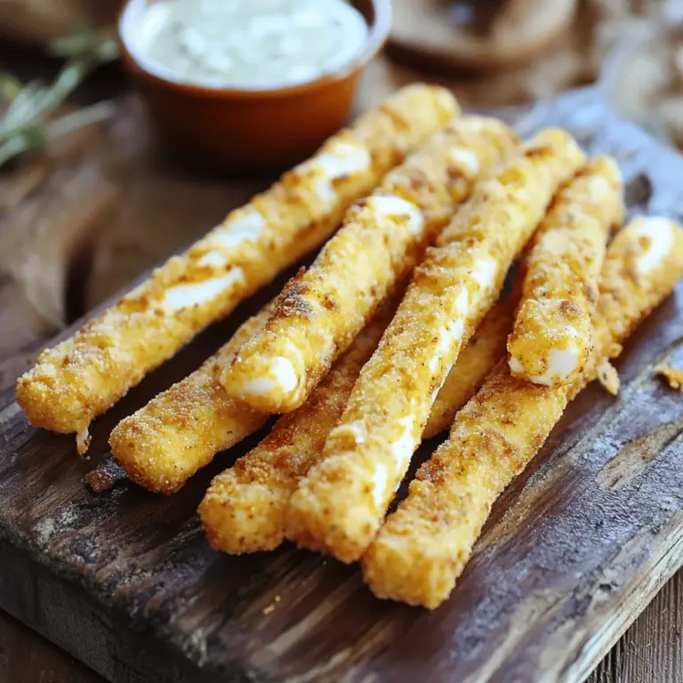 Um die Nashville Hot Bacon-Wrapped Mozzarella Sticks zuzubereiten, benötigst du einige einfache Zutaten. Du brauchst 8 Mozzarella-Sticks und 8 Scheiben Bacon. Außerdem benötigst du 1/2 Tasse Mehl, 1 großes Ei und 1 Tasse Paniermehl. Für den besonderen Kick füge 2 Esslöffel Nashville Hot Gewürz hinzu. Öl ist nötig zum Frittieren. Optional kannst du Ranch oder Blauschimmelkäse-Dressing als Dip verwenden.