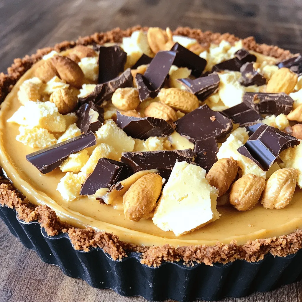 No Bake Peanut Butter Pie Schnelles und Einfaches Rezept