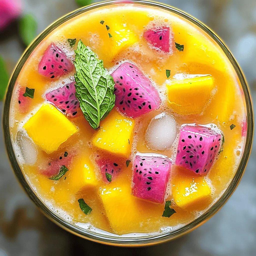Der Mango Dragonfruit Refresher ist ein erfrischendes Getränk. Es kombiniert Mango und Dragonfruit für einen tollen Geschmack. Dieses Getränk ist bei Starbucks sehr beliebt. Viele Menschen lieben diesen Durstlöscher an heißen Tagen.