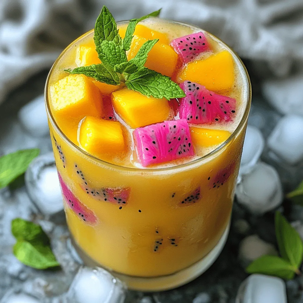 Der Mango Dragonfruit Refresher ist ein erfrischendes Getränk. Es kombiniert Mango und Dragonfruit für einen tollen Geschmack. Dieses Getränk ist bei Starbucks sehr beliebt. Viele Menschen lieben diesen Durstlöscher an heißen Tagen.