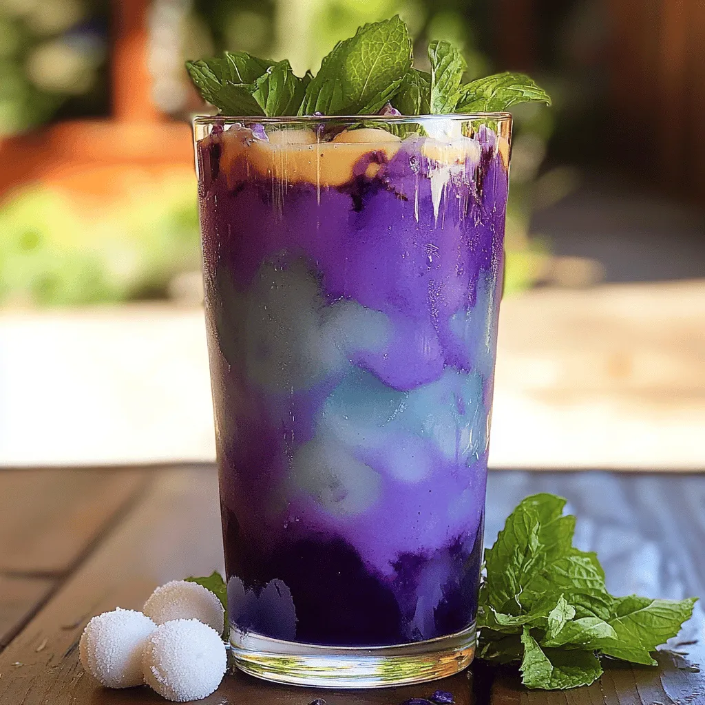 Um eine zuckerfreie Blaubeer italienische Cremesoda zu machen, brauchst du einige frische Zutaten. Du benötigst 1 Tasse Blaubeeren, Sprudelwasser, Mandelmilch und einen Zuckerersatz. Das Erythrit ist eine gute Wahl. Du kannst auch Vanilleextrakt nutzen, um den Geschmack zu verbessern.