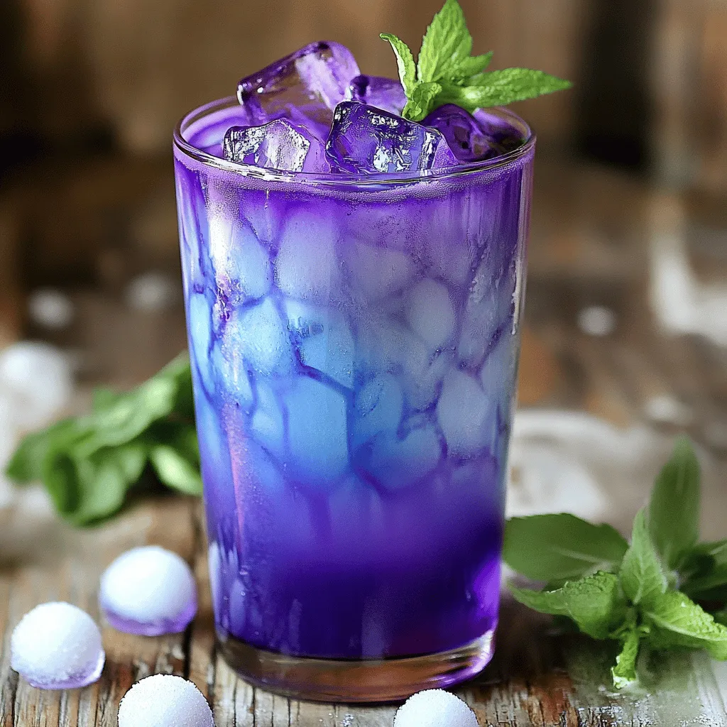 Um eine zuckerfreie Blaubeer italienische Cremesoda zu machen, brauchst du einige frische Zutaten. Du benötigst 1 Tasse Blaubeeren, Sprudelwasser, Mandelmilch und einen Zuckerersatz. Das Erythrit ist eine gute Wahl. Du kannst auch Vanilleextrakt nutzen, um den Geschmack zu verbessern.