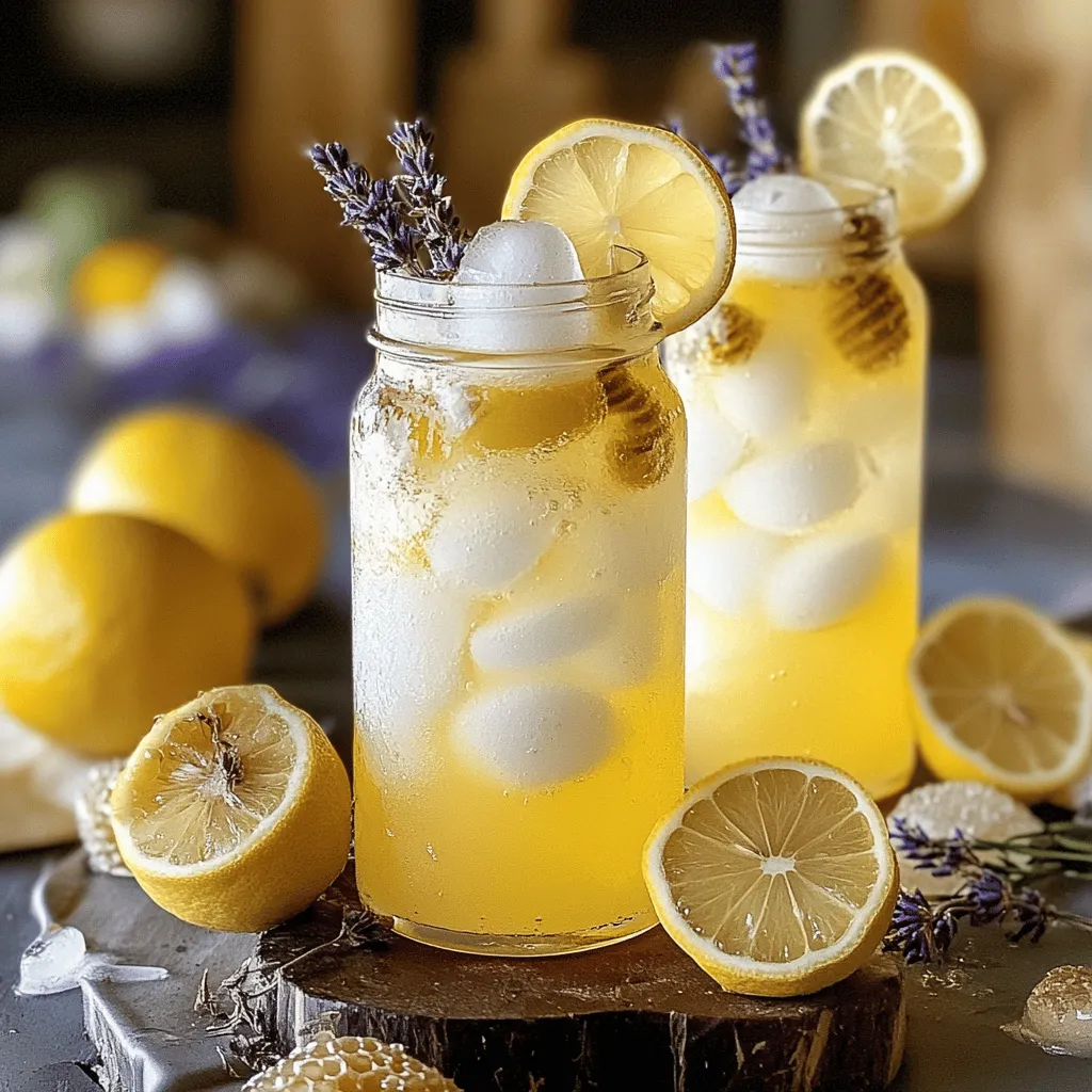 Das Kokos-Lavendel-Limonade Mocktail Rezept ist frisch und leicht. Die Hauptzutaten sind einfach und lecker. Sie benötigen Kokoswasser, frische Zitronen, getrockneten Lavendel und Mineralwasser. Diese Zutaten machen den Drink besonders.