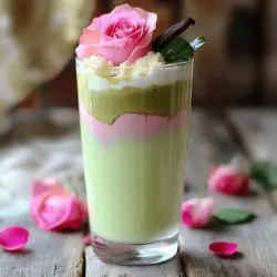 Um einen perfekten Vanille-Rosen-Tee-Latte zu machen, brauchen Sie einige einfache Zutaten. Sie benötigen 2 Tassen Wasser, einen Teebeutel grüner Tee, einen Teelöffel getrocknete Rosenblätter, einen Teelöffel Vanilleextrakt, eine Tasse Milch oder eine pflanzliche Alternative, und einen Esslöffel Honig oder Agavendicksaft. Eine Prise Zimt ist optional, aber lecker.