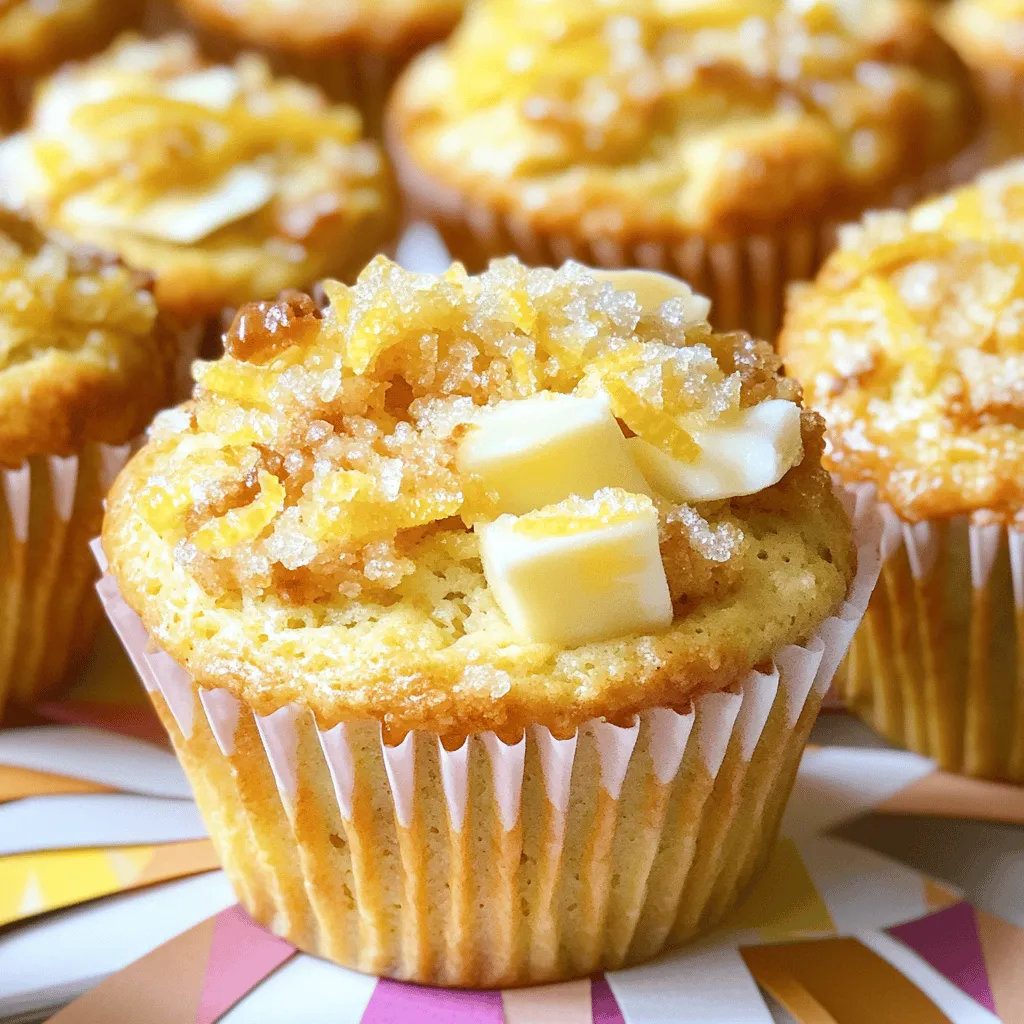 Zitronen-Frischkäse-Muffins sind leicht zu machen. Zuerst benötigen wir die richtigen Zutaten. Für 12 Muffins brauchen Sie: