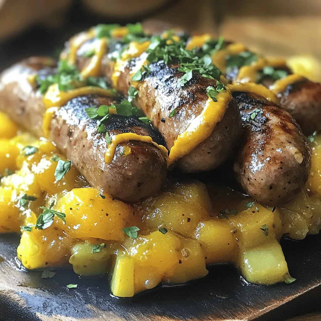 Bangers and Mash mit Zwiebelsoße ist ein wahrer Genuss der traditionellen britischen Küche. Die Hauptzutaten sind einfach, aber wichtig.