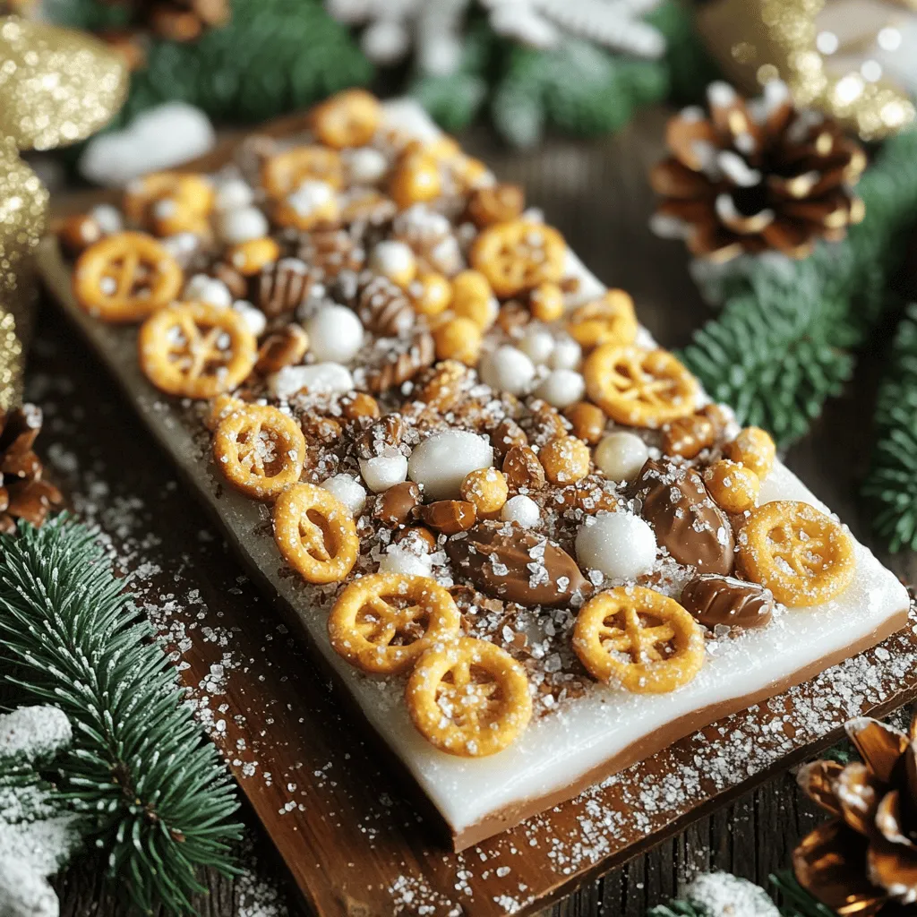 Weihnachts-Crack ist ein süßer Snack, der aus Brezeln, Erdnüssen und Schokolade besteht. Viele Menschen lieben diesen Snack. Er bringt Freude zu vielen Feiertagen und Feiern.
