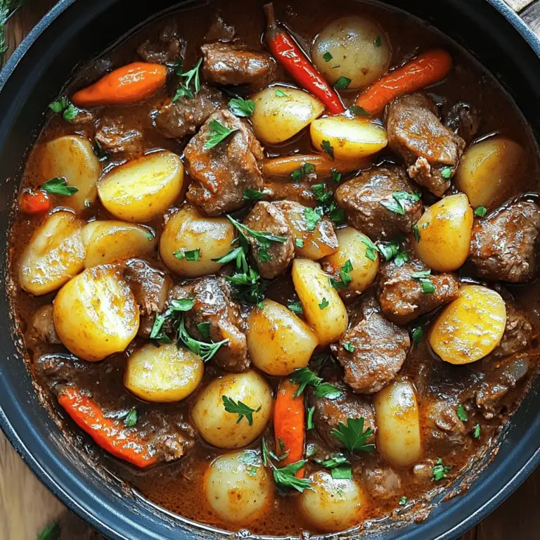 Polnisches Gulasch ist einfach und macht Freude. Für das einfaches Gulasch Rezept brauchen wir frische Zutaten. Die wichtigsten Zutaten sind: Rindfleisch, Zwiebeln, Knoblauch, Paprika, Karotten und Kartoffeln. Diese Zutaten bringen viel Geschmack. Paprikapulver und Kümmel geben dem Gericht die richtige Würze. Verwende auch frische Petersilie zum Garnieren.