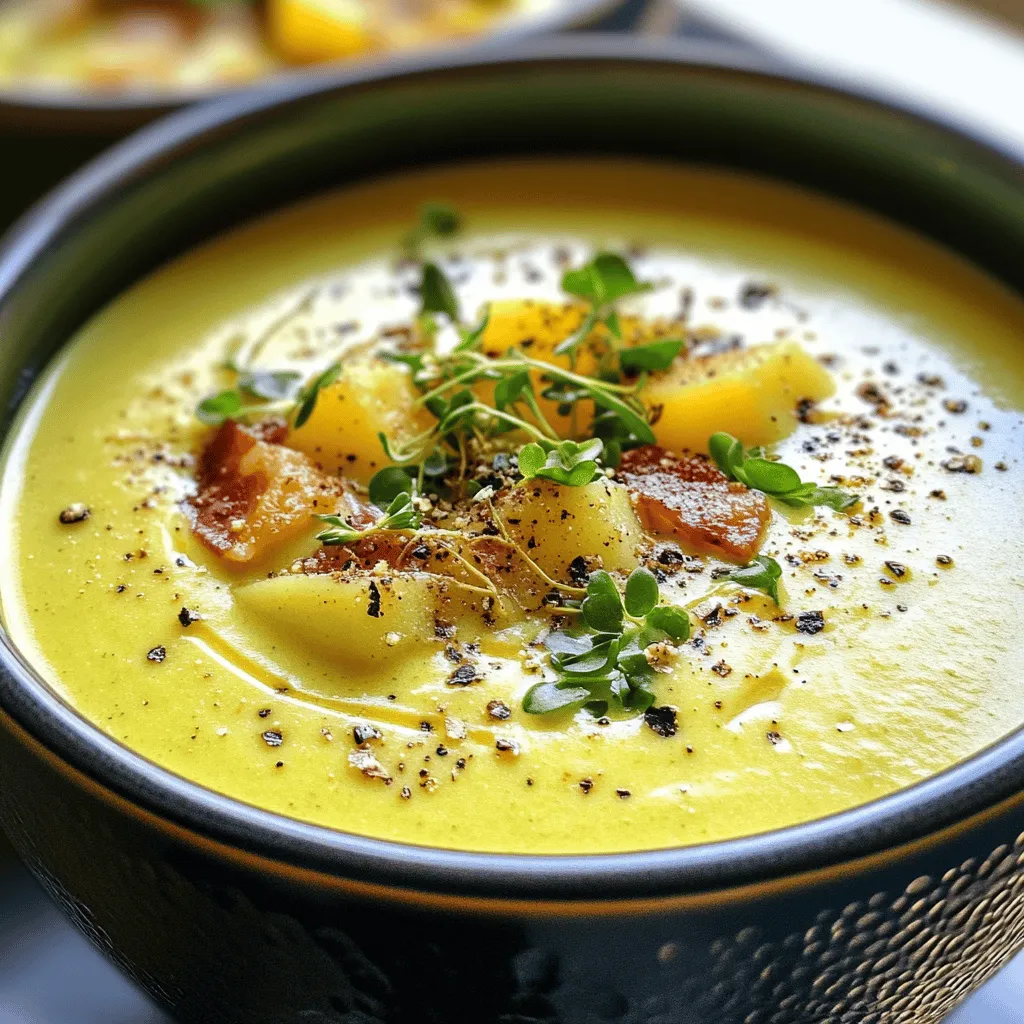 Um die irische Bacon-Kohl-Kartoffelsuppe zuzubereiten, brauchst du einige frische Zutaten. Die Hauptbestandteile sind irische Speckwürfel, grüner Kohl, Kartoffeln, Zwiebeln, Karotten und Knoblauch. Diese Zutaten machen die Suppe herzhaft und nahrhaft. Du benötigst auch Gemüsebrühe, Olivenöl, ein Lorbeerblatt sowie Salz und Pfeffer. Frisch gehackte Petersilie ist eine schöne Garnitur.