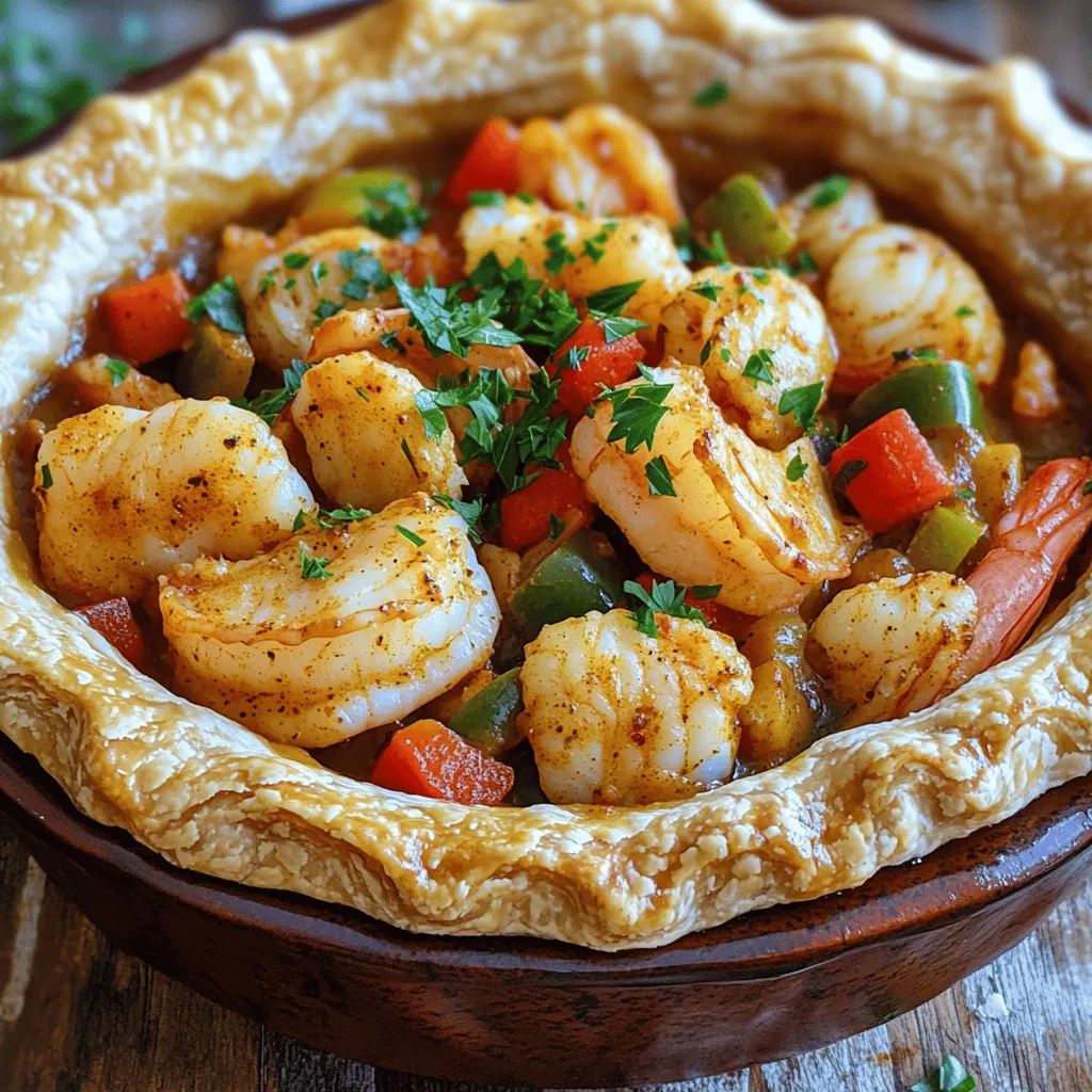 Ein traditionelles Cajun Seafood Pot Pie ist ein wahres Festmahl. Es vereint frische Meeresfrüchte, Gemüse und würzige Aromen in einer zarten Kruste. Dieses Gericht bringt den Geschmack des Südens direkt auf deinen Tisch.