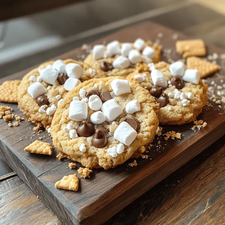 Die Zutaten für S'mores Kekse sind einfach und lecker. Du brauchst: