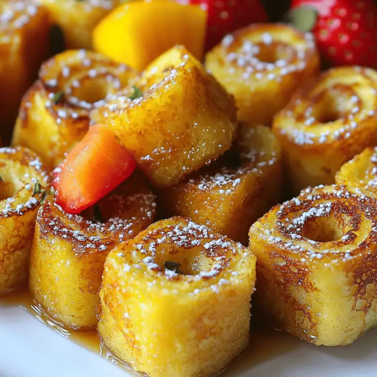 Zimtrollen French Toast Bites sind kleine, süße Häppchen. Sie kombinieren die Aromen von Zimtschnecken und French Toast. Das macht sie besonders lecker. Diese Bissen sind perfekt für ein entspanntes Frühstück oder einen Brunch.