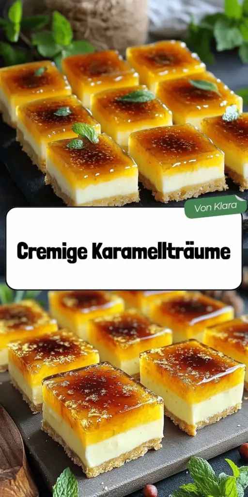 Entdecke das unwiderstehliche Rezept für Crème Brûlée Cheesecake Bars, das cremige Cheesecake mit einer knackigen Karamellschicht vereint! Diese köstlichen Bars sind perfekt für jeden Anlass und einfach selbst zu machen. Lass dich von vielfältigen Variationen inspirieren und ermögliche deinen Gästen ein Geschmackserlebnis der Extraklasse. Klicke jetzt, um das vollständige Rezept zu entdecken und deine neuen Lieblingsdesserts zu zaubern!