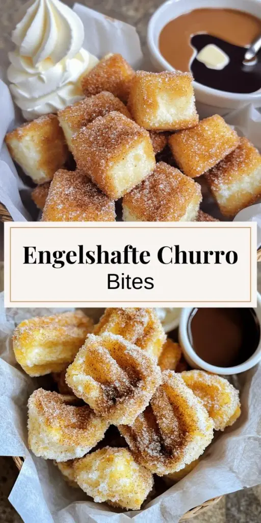 Entdecke das leckere Rezept für Angel Food Cake Churro Bites und verwandle deine Dessert-Zeit in ein geschmackliches Abenteuer! Mit einfachen Zutaten und einer Schritt-für-Schritt-Anleitung wirst du mühelos köstliche, knusprige Bites zaubern, die perfekt für jeden Anlass sind. Lass deiner Kreativität beim Zubereiten und Servieren freien Lauf. Klicke jetzt, um die vollständigen Rezeptdetails und Tipps zu erhalten und deine Gäste zu begeistern!