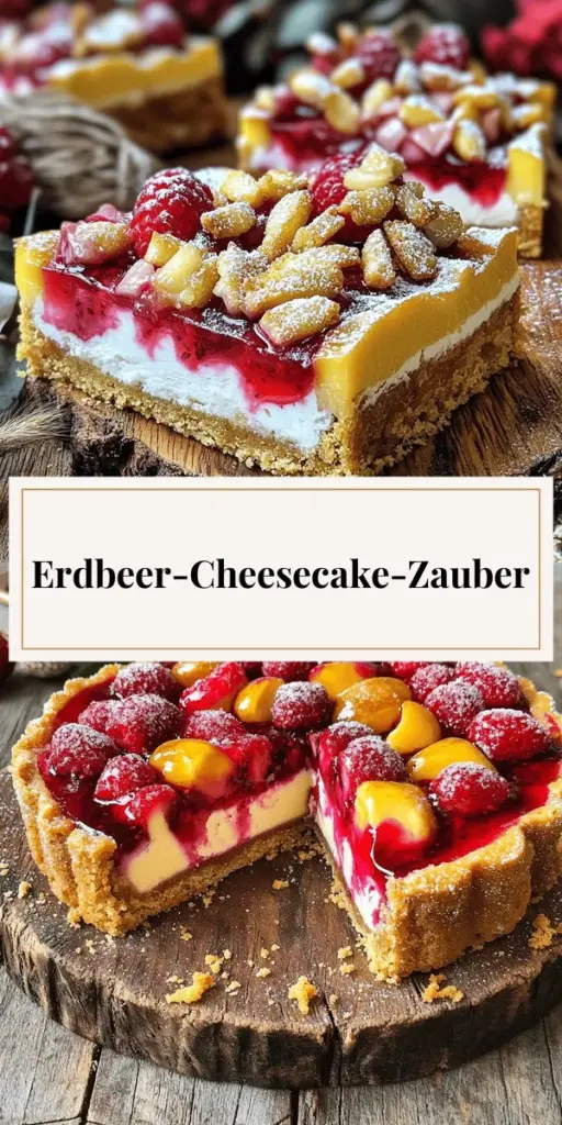 Entdecke das Rezept für unwiderstehliche Erdbeer-Cheesecake-Zimtschnecken mit Pekannüssen! Diese köstlichen Zimtschnecken vereinen fruchtige Süße mit cremigem Frischkäse und einem knusprigen Crunch. Ideal für Anfänger und erfahrene Bäcker, erkläre ich dir jeden Schritt einfach und verständlich. Lass dich inspirieren und verwandle deine Küche in ein Backparadies. Klick hier, um das vollständige Rezept zu entdecken und starte dein süßes Backabenteuer!