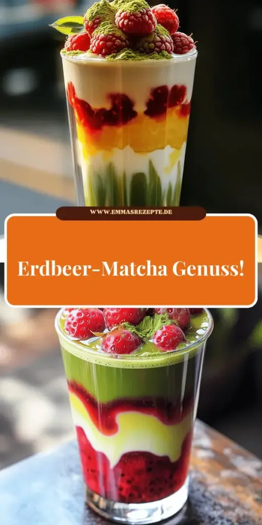 Entdecke die Welt des Strawberry Matcha Latte, das perfekte gesunde Getränk für mehr Energie! In diesem Rezept erfährst du, wie du mit frischen Erdbeeren und hochwertigem Matcha einen köstlichen Latte zubereitest. Ob heiß oder eisgekühlt, dieser Drink ist nicht nur lecker, sondern auch voller gesundheitlicher Vorteile. Lass dich inspirieren und klicke durch, um alle Variationen und Tipps zu entdecken!