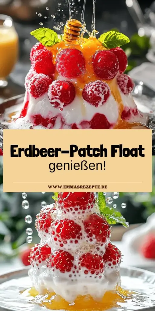 Entdecke unser einfaches Rezept für einen erfrischenden Erdbeer-Patch Float, perfekt für heiße Sommertage! Mit frischen Erdbeeren, Joghurt und Sprudelwasser zauberst du in nur zehn Minuten ein köstliches Getränk für die ganze Familie. Lass deiner Kreativität freien Lauf und passe das Rezept nach Belieben an. Klicke jetzt durch, um die vollständige Anleitung zu erhalten und deinen eigenen Erdbeer-Patch Float zu kreieren!