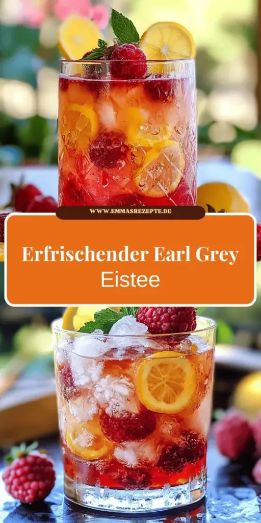 Genieße an heißen Sommertagen einen leckeren Earl Grey Himbeer-Eistee, der einfach zuzubereiten und voller Geschmack ist. Mit der perfekten Kombination aus aromatischem Earl Grey und süßen Himbeeren bringst du einen Hauch von Sommer in dein Glas. Entdecke in unserem Rezept, wie du diesen erfrischenden Eistee mit wenigen Zutaten zubereitest und dabei auch gesundheitliche Vorteile nutzt. Klicke jetzt, um das vollständige Rezept zu entdecken und selbst zu genießen!