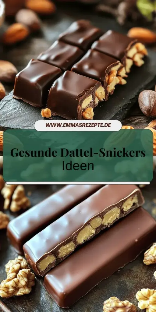 Entdecke die köstlichen und gesunden Dattel-Snickers, die perfekt für jeden Anlass sind! Diese leckeren Snacks sind nicht nur einfach zuzubereiten, sondern stecken auch voll gesunder Nährstoffe, die deinen Körper unterstützen. Egal ob für Sportler oder als kinderfreundlicher Snack - sie sind die ideale süße Versuchung. Lass dich inspirieren und revolutioniere deine Snack-Game! Klicke hier, um das vollständige Rezept zu entdecken und gleich loszulegen!