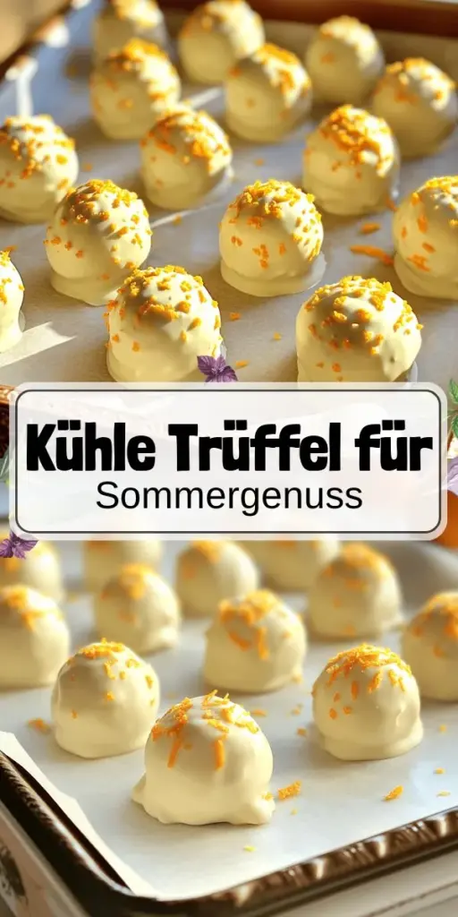 Entdecke das erfrischende Rezept für No Bake Orange Creamsicle Truffles! Diese köstlichen Bissen kombinieren fruchtigen Orangengeschmack mit einer cremigen Füllung, perfekt für heiße Tage. Mit nur wenigen Zutaten sind sie schnell zubereitet und ganz ohne Backen. Probiere die verschiedenen Variationen aus und finde deinen Lieblingsgeschmack. Klicke jetzt auf den Link und entdecke die Freude, diese einfachen und leckeren Trüffel selbst zu machen!