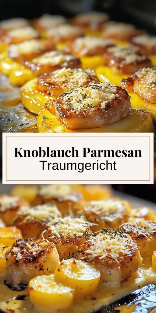 Entdecke das einfache und köstliche Rezept für One-Pan Knoblauch Parmesan Hühnchen und Kartoffeln! In nur 40 Minuten zauberst du ein perfektes Abendessen, das die ganze Familie begeistern wird. Mit saftigem Hühnchen, knusprigen Kartoffeln und aromatischem Knoblauch ist dieses Gericht der ideale Begleiter für deine Woche. Klicke jetzt, um die Schritt-für-Schritt-Anleitung und weitere hilfreiche Tipps zu entdecken und dein neues Lieblingsrezept auszuprobieren!