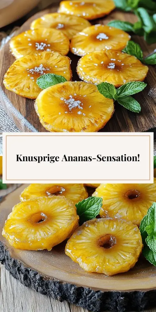 Entdecke das köstliche Rezept für frittierte Ananasscheiben, einen tropischen Snack, der jeden begeistert! Lerne, wie du saftige Ananas in goldene, knusprige Ringe verwandelst. Mit einfachen Zutaten und praktischen Tipps wird das Frittieren zum Kinderspiel. Ideal für Partys oder besondere Anlässe, kombiniere sie mit Eis oder frischen Früchten. Klicke hier für das vollständige Rezept und lass dich von den Aromen überzeugen!