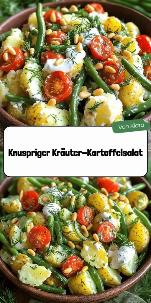 Suchen Sie nach einem erfrischenden und knusprigen Kartoffelsalat? Dann probieren Sie mein Rezept für Krispy Herb Smashed Potato Salad aus! Mit einfachen, frischen Zutaten und einem leckeren Dressing ist dieser Salat perfekt für Grillpartys oder Familienfeiern. Entdecken Sie, wie Sie ihn zubereiten und variieren können, um Ihre Gäste zu beeindrucken. Klicken Sie jetzt, um das vollständige Rezept zu entdecken und Ihre nächste Feier zu bereichern!