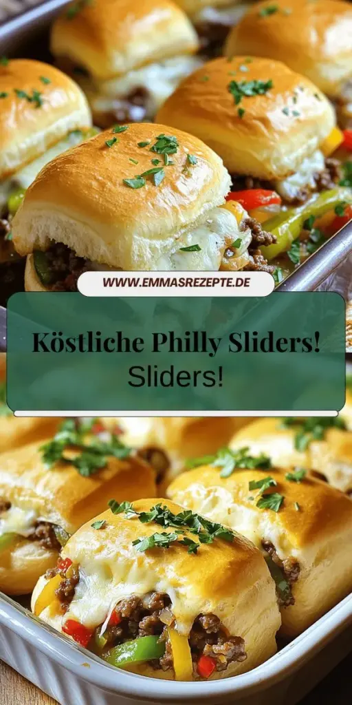 Entdecke, wie du die perfekten Philly Cheesesteak Sliders einfach und lecker zubereiten kannst! Diese herzhaften Häppchen sind ideal für Partys oder ein entspanntes Abendessen. In unserem Blogpost erfährst du Schritt für Schritt alles über die besten Zutaten, Variationen und Präsentationstipps. Lass dir dieses Rezept nicht entgehen – klicke jetzt, um deine Gäste mit diesen unwiderstehlichen Sliders zu begeistern!