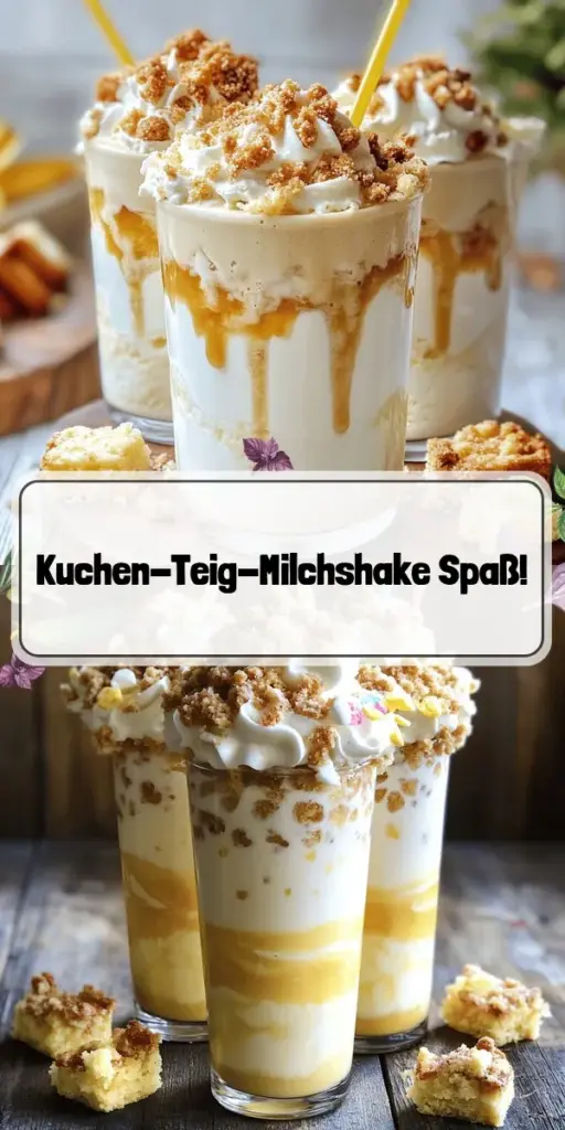 Entdecke den himmlischen Kuchen-Teig-Milchshake und verwandle dein Zuhause in eine süße Genusswelt! In unserem Artikel erfährst du alles über die einfachen Zutaten wie Vanilleeis, Milch und Kuchenmischung und wie du verschiedene Versionen, darunter glutenfreie und vegane Optionen, kreieren kannst. Lass dich von kreativen Variationen inspirieren und erfahre, wie du diesen leckeren Milchshake perfekt zubereitest. Klicke jetzt und starte dein Dessert-Abenteuer!