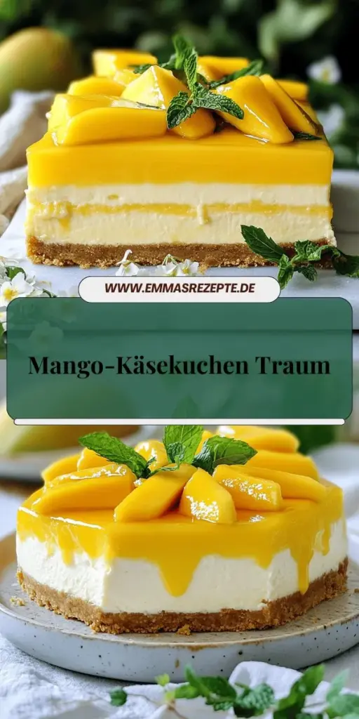 Lass dich von unserem Tropical Mango Cheesecake Bliss verzaubern! Dieses einfache Rezept zeigt dir, wie du einen cremigen, fruchtigen Käsekuchen zauberst, der jedes Dessertbuffet aufpeppt. Perfekt für Feiern oder einen besonderen Genuss für dich selbst, bringe mit frischen Mangos und aromatischen Zutaten einen Hauch von Urlaub auf deinen Tisch. Entdecke die besten Tipps und Tricks für die Zubereitung und klicke jetzt, um das vollständige Rezept zu erkunden!