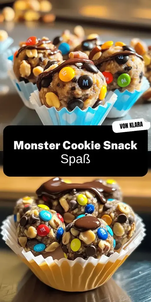 Entdecke die leckeren Monster Cookie Protein Balls als gesunden Snack für jeden Tag! In nur 15 Minuten kannst du diese nahrhaften, proteinreichen Bällchen ohne Backen zubereiten. Ideal für unterwegs oder nach dem Training, bieten sie eine perfekte Kombination aus Energie und Geschmack. Erfahre, wie du sie zubereitest, variierst und richtig lagerst. Klick jetzt auf den Link und erlebe den super Snack selbst!