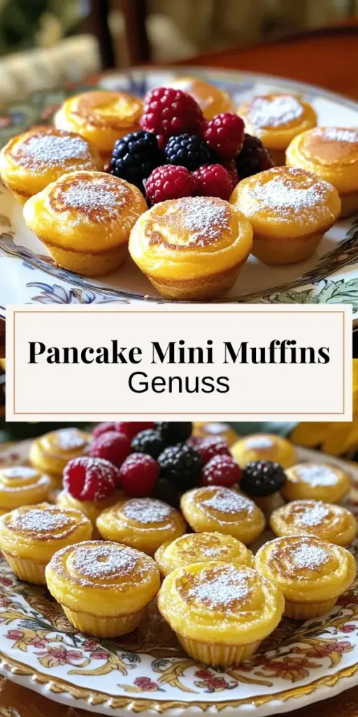 Entdecke das perfekte Frühstück mit unseren Pancake Mini Muffins! Dieses einfache Rezept bringt die besten Aromen von Pfannkuchen und Muffins zusammen und ist ideal für die ganze Familie. Mit köstlichen Zutaten und vielseitigen Variationen kannst du deine Lieblingsgeschmacksrichtungen hinzufügen, sei es Obst oder Schokolade. Klicke jetzt, um das vollständige Rezept zu sehen und genieße ein schnelles, leckeres Frühstück, das alle begeistert!