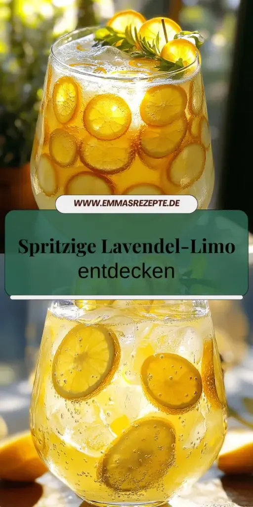 Entdecke das erfrischende Rezept für sprudelnde Lavendel-Limonade und bringe einen Hauch von Sommer in dein Glas! Diese selbstgemachte Limonade kombiniert den blumigen Lavendelgeschmack mit spritziger Zitrone – perfekt für heiße Tage oder besondere Anlässe. Lerne, wie du leicht eine köstliche Lavendelinfusion herstellst und füge deine Lieblingsfrüchte hinzu. Klicke jetzt, um das vollständige Rezept und kreative Tipps zu entdecken!