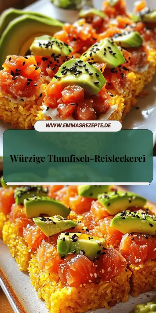 Entdecke das perfekte Rezept für Spicy Tuna Crispy Rice! Dieses schnelle und köstliche Gericht kombiniert knusprigen Reis mit würzigem Thunfisch und ist einfach zuzubereiten, egal ob du Anfänger oder Profi bist. Lass deiner Kreativität freien Lauf, indem du verschiedene Variationen ausprobierst und deine Gäste beeindruckst. Klicke jetzt für das vollständige Rezept und genieße ein unvergessliches Geschmackserlebnis!