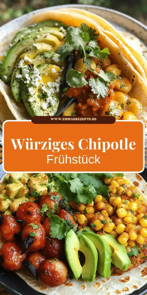 Bringen Sie Schwung in Ihr Frühstück mit unserem würzigen Chipotle Frühstück! Entdecken Sie, wie Chipotle Ihre Morgengerichte aufpeppt und warum es eine großartige Ergänzung zu Eier, Burritos und mehr ist. Lassen Sie sich von kreativen Rezepten und gesunden Ideen inspirieren, die einfach zubereitet werden können. Klicken Sie jetzt und erfahren Sie, wie Sie mit Chipotle jeden Morgen lecker starten können!