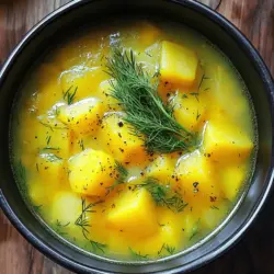 Die polnische Kartoffelsuppe hat einfache, aber schmackhafte Zutaten. Die Hauptbestandteile sind frische Kartoffeln, Zwiebeln, Karotten, Sellerie und Knoblauch. Diese Zutaten bringen viel Geschmack und Nährstoffe in die Suppe.