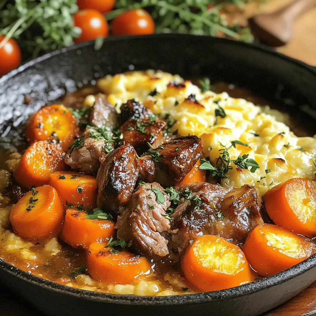 Um einen Hackfleischauflauf mit Kohl zu machen, brauchen Sie einige Zutaten. Sie benötigen 500 g Rinderhackfleisch, einen kleinen Kopf Weißkohl, eine Zwiebel, zwei Knoblauchzehen, zwei Karotten, 400 g gehackte Tomaten aus der Dose, zwei Esslöffel Tomatenmark und Gewürze. Paprikapulver, Kümmel, Salz und Pfeffer machen das Gericht besonders lecker. Außerdem brauchen Sie 150 ml Gemüsebrühe und 200 g geriebenen Käse, wie Gouda oder Cheddar.