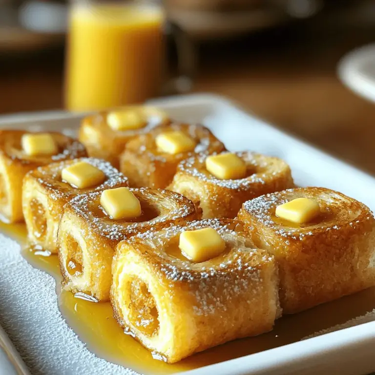 Um die perfekten cinnamon roll french toast bites zu machen, brauchst du einige einfache Zutaten. Du benötigst 6 Scheiben Brioche-Brot oder Zimt-Roll-Brot. Die Wahl des Brotes macht viel aus! Weiterhin brauchst du 3 große Eier, 1/2 Tasse Milch, 2 Esslöffel Zucker, 1 Teelöffel Vanilleextrakt, 1 Teelöffel Zimt und eine Prise Salz. Zum Braten benötigst du 4 Esslöffel Butter und 1/2 Tasse Puderzucker zum Bestäuben. Ahornsirup ist ideal zum Servieren.