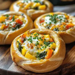 Für Quiche Stuffed Bagels benötigst du einige einfache, aber wichtige Zutaten. Hier sind sie: