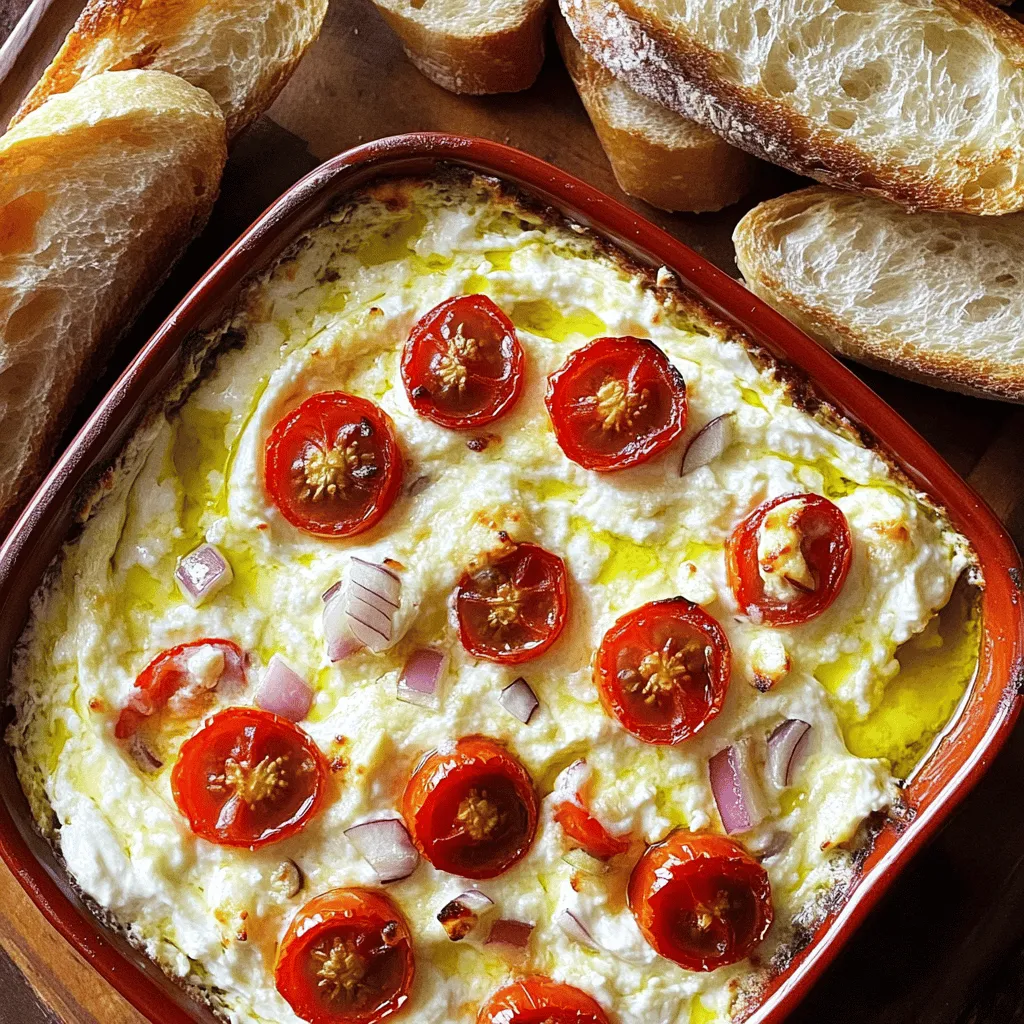 Für den Triple Cheese und Tomato Bruschetta Dip brauchst du einige Hauptzutaten. Hier sind sie: