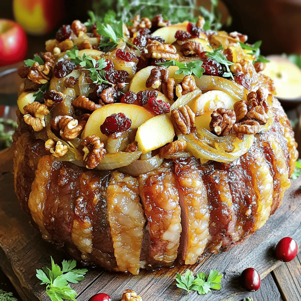 Für einen perfekten gefüllten Schweinekrone-Braten benötigst du einige Hauptzutaten. Diese bieten die Basis für deinen Braten: