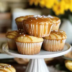 Für die Karamell Cupcakes benötigst du einige einfache Zutaten: - 1 ½ Tassen Allzweckmehl - 1 Tasse Zucker - ½ Tasse ungesalzene Butter, weich - 2 große Eier - ½ Tasse Milch - 1 Teelöffel Vanilleextrakt - 1 Teelöffel Backpulver - ¼ Teelöffel Salz