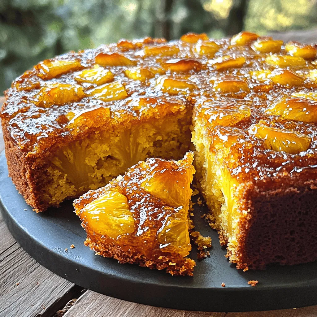 Um einen leckeren Ananas Wende-Kuchen zu backen, benötigen wir einige einfache Zutaten. Hier ist die Liste: