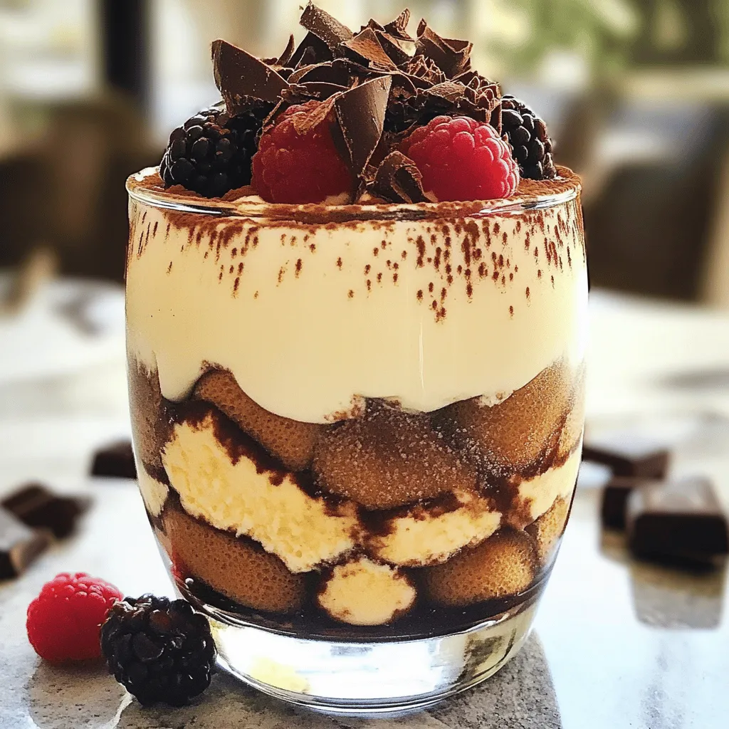 Um ein köstliches Tiramisu zu machen, brauchst du:
