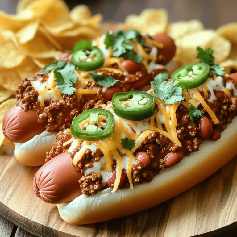 Chili Dogs sind der perfekte Snack für jeden Tag. Sie sind einfach zu machen und voller Geschmack. Um einen tollen Chili Dog zu machen, brauchst du nur ein paar Zutaten. Lass uns die Schritte durchgehen.