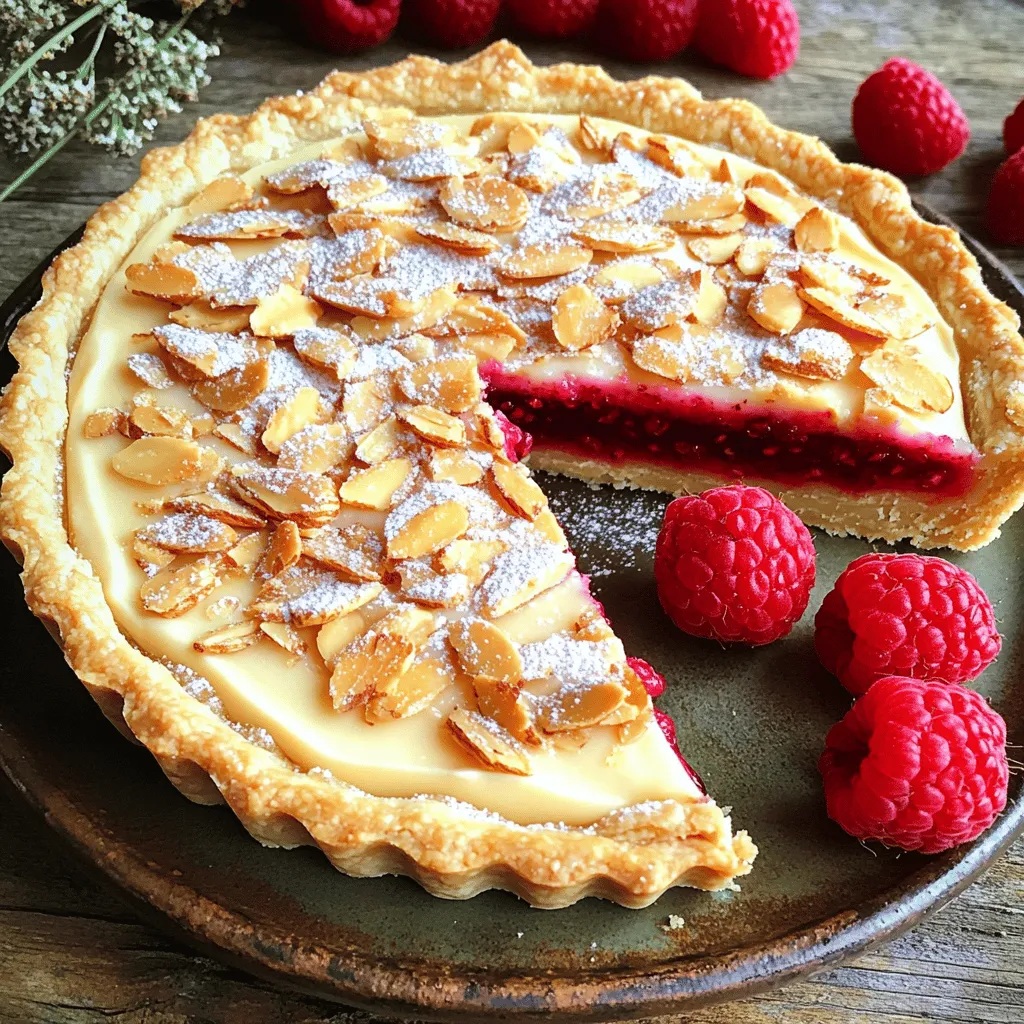 Die Mandeltarte Bakewell hat einige Hauptzutaten. Diese machen die Tarte so lecker und besonders. Hier sind die wichtigen Zutaten: